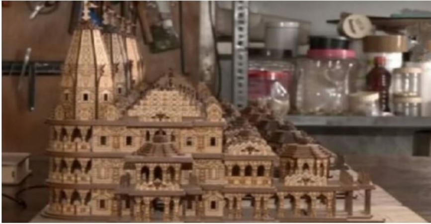 Surat Charity Crafts Diwali Gifts: Ram Temple Models
