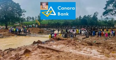 Canara Bank Donates Rs 1 Crore to Wayanad Landslide Relief Efforts