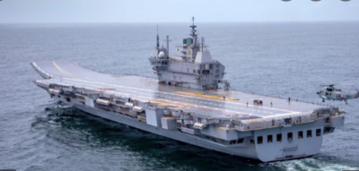 IAC 'Vikrant' returns after successfully finishing a five-day maiden sea voyage