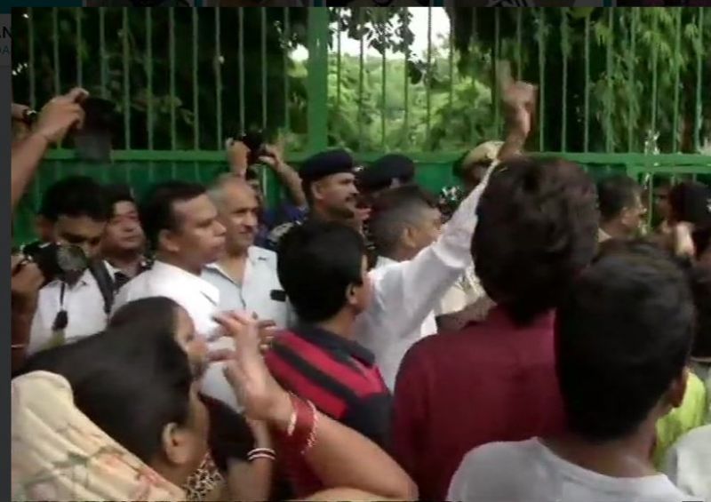 Delhi Gole market school Class 2 student sexual assault case: Parents protested outside