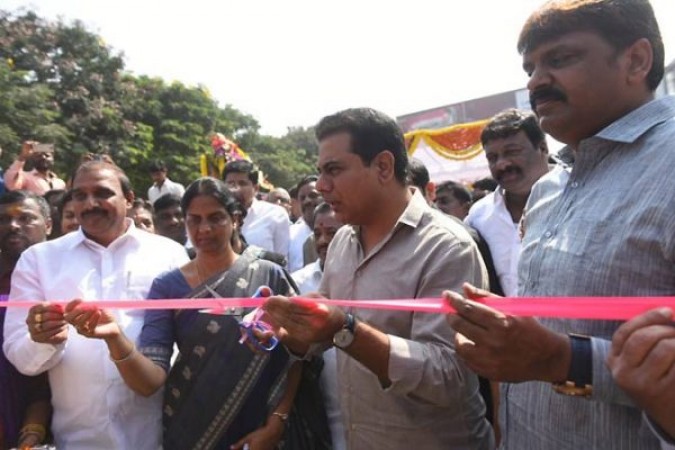Bairamalguda flyover gets inaugurated by KTR