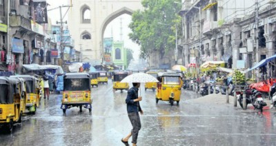 Telangana receives a good amount of Rainfall