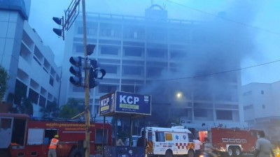 Vijayawada Fire Mishap: Owner of Ramesh Hospital and Swarna hotel absconding
