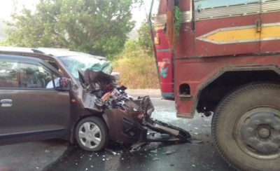 Five members of family died as car rammed into truck