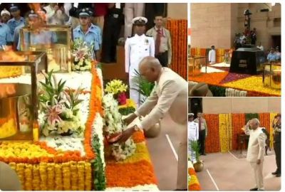 72nd Independence day: President Kovind pays tribute at Amar Jawan Jyoti