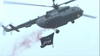 Operation Sindoor flag trails in sky above Red Fort as India celebrates its 79th Independence Day