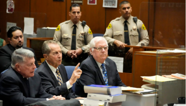 Judge from California enters a not guilty plea to wife's murder
