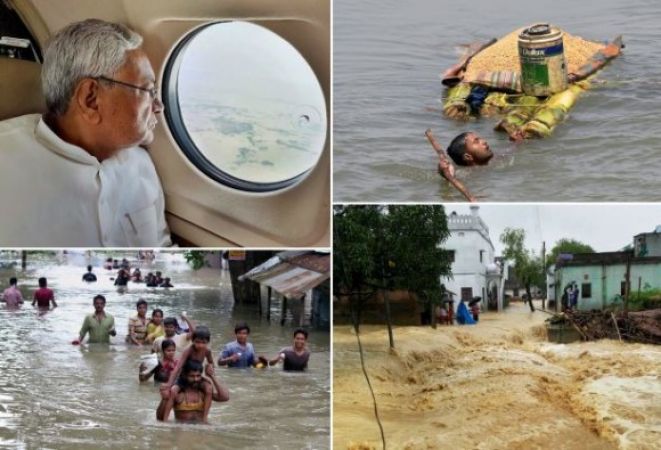 Floods destroyed 13 districts of Bihar, the number of dead increased to 56