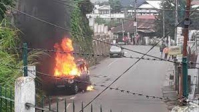 Petrol bombs hurled at Meghalaya CM's residence