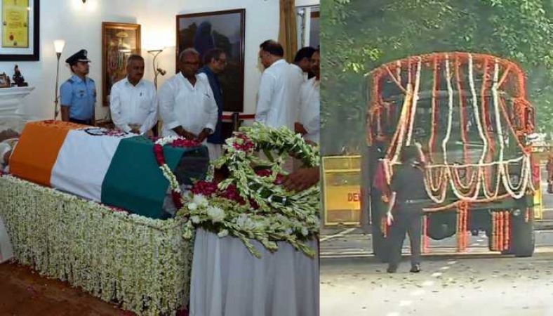 Bharat Ratan Atal Bihari Vajpayee former PM to be laid to rest with full state honours at Smriti Sthal