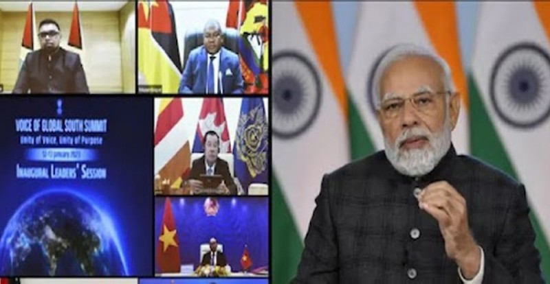 PM Modi Leads 3rd Voice of Global South Summit to Empower Developing Nations