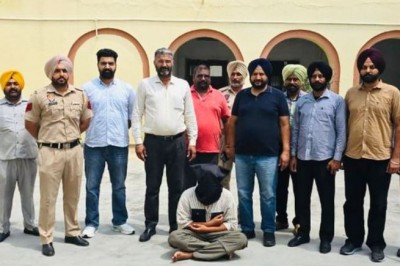 पंजाब पुलिस ने 77 किलोग्राम हेरोइन बरामदगी मामले में मुख्य आरोपी गुलाब सिंह को किया गिरफ्तार