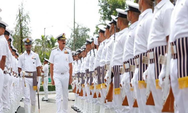 Indian Navy Chief Admiral Dinesh Tripathi Inspects INS Shivaji and Releases Vision Document for Future-Ready Navy