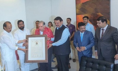 Ratan Tata Conferred with Maharashtra's 'Udyog Ratna' Award