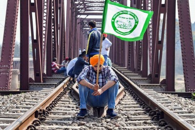 Four trains canceled at UP railway stations as farmers' protest block tracks