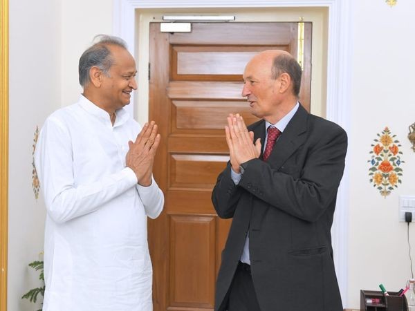 Ambassador of Argentina meets Rajasthan CM Ashok Gehlot