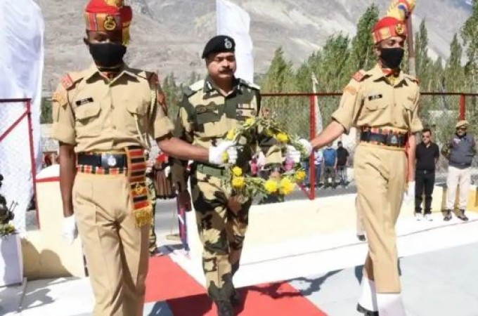 BSF pays tribute to jawans of 1995 mountaineering expedition team