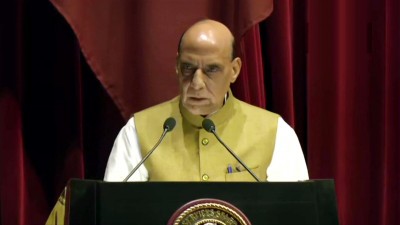 ‘Challenge for us’, says defence minister Rajnath Singh to Taliban
