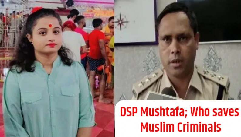 DSP Mustafa saving 'Shahrukh' who burnt Ankita alive