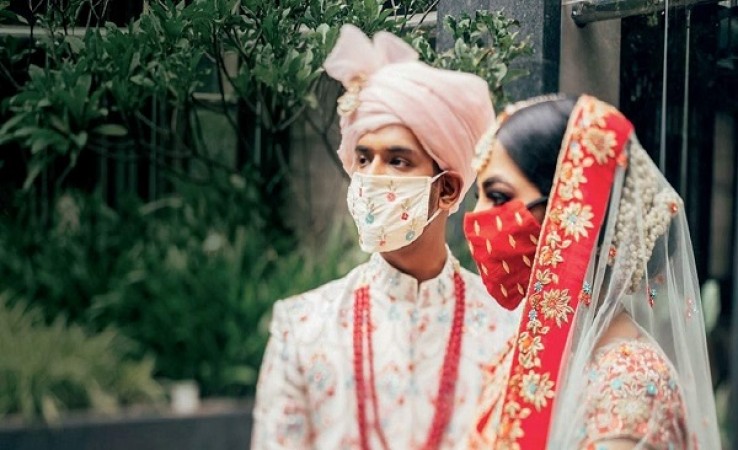 शादी समारोह में बिना मास्क के पाए जाने वाले मेहमानों पर लगेगा जुर्माना