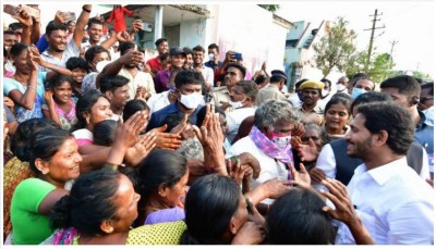 Andhra CM Jagan Reddy meets flood victims in Kadapa, Chittoor