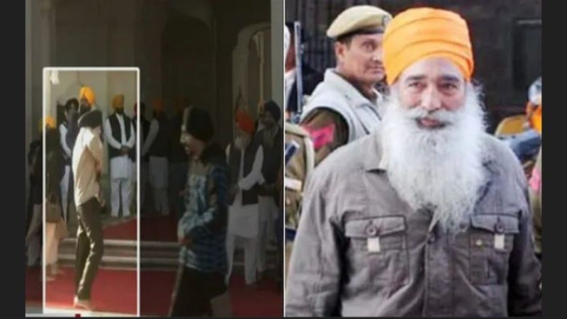 Sukhbir Singh Badal Attacked by Alleged Khalistani Activist at Golden Temple