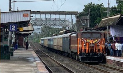 इंदौर- गुवाहाटी किसान ट्रेन आज से सप्ताह में दो बार चलेगी
