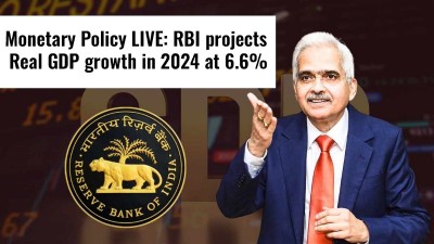 Monetary Policy LIVE: RBI projects Real GDP growth in 2024 at 6.6%, More Updates