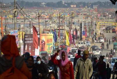 UP: Prayagraj begins preparing for '2022 Magha Mela'