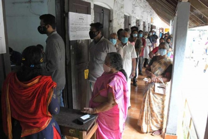 Kerala records 72 pc voter turnout in local body polls