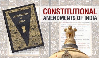 Centre presents 4 Constitution Amendment Bills in Lok Sabha