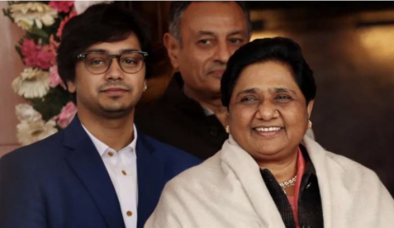 Leadership Transition: Mayawati Passes Baton to Nephew Akash Anand