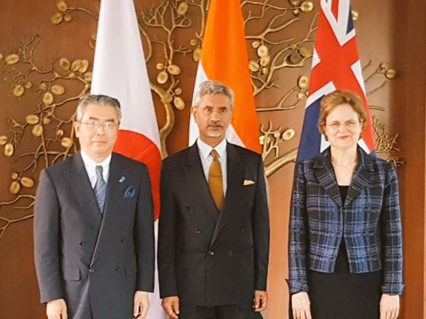 India conducted the 4th India-Australia-Japan trilateral summit