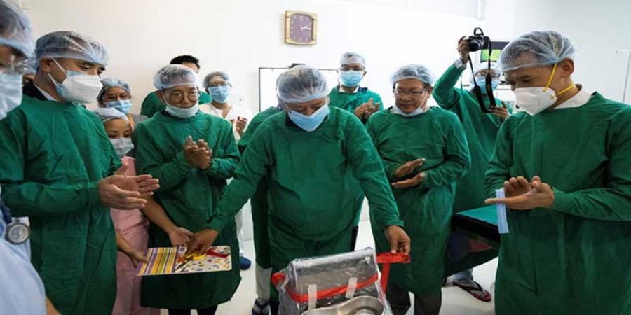 ईटानगर स्थित हीमा अस्पताल में लेजर आधारित स्टोन रिमूवर की शुरू की सुविधा
