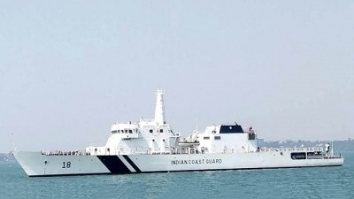 Indian Coast Guard Offshore Patrol Vessel 'Sujeet'  launched  today