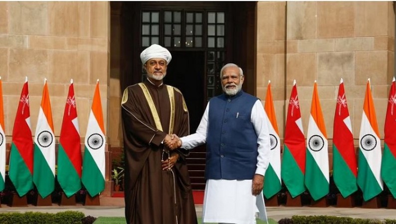 PM Modi Holds Talks with Oman's Sultan Haitham bin Tarik at Delhi's Hyderabad House