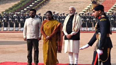 Sri Lankan President Anura Kumara Dissanayake Receives Warm Welcome in India