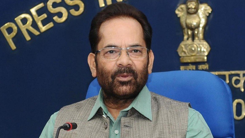 Taliban mentality will never work in India: Mukhtar Abbas Naqvi