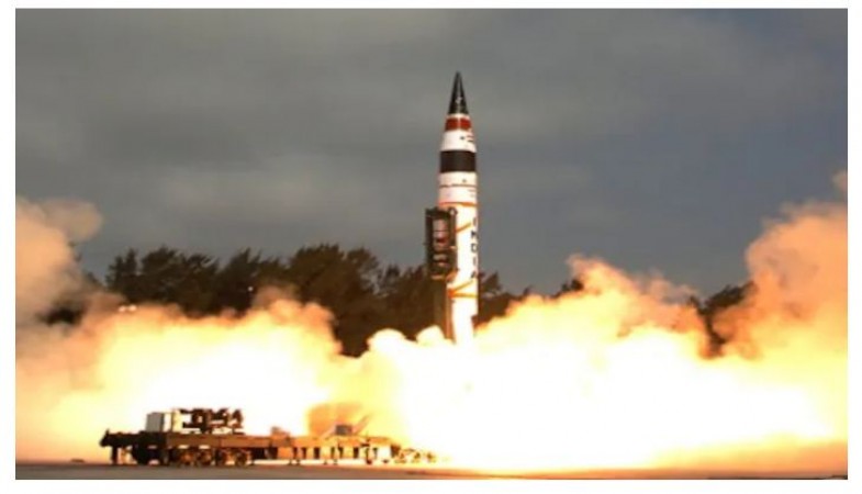 India successfully fires a nuclear-capable ballistic missile in a test
