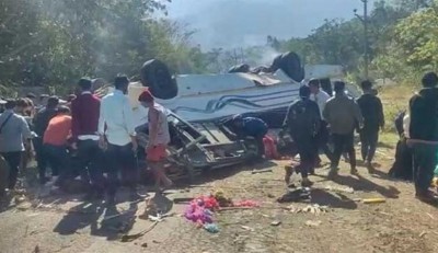 Manipur: School bus overturns, 7 students killed