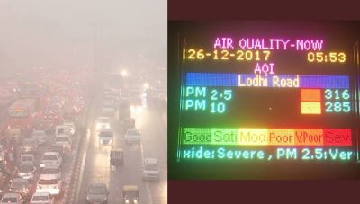 Air quality again in ‘Danger’, Fog striking train schedule: Delhi