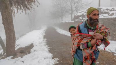 Bone-chilling cold - Srinagar witneeses Coldest December night in  28 years, people shiver at -7.6 degree Celsius