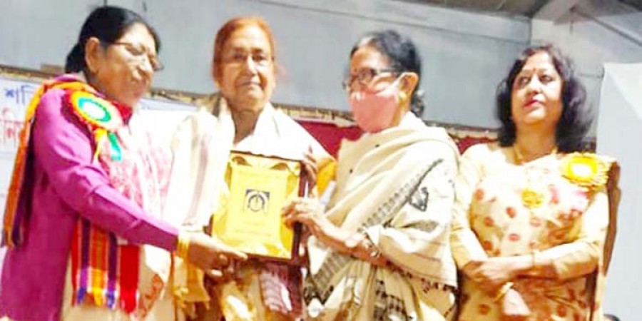 Assam: Kiran Saikia Bora conferred the Lifetime Achievement Award