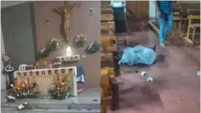 Church near Mysuru vandalised, Infant Jesus' statue damaged