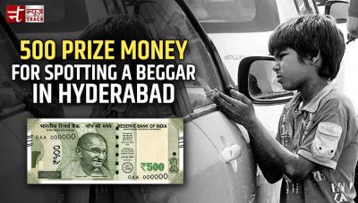 Rs. 500 prize money for spotting a begar in Hyderabad