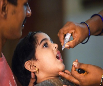 Polio drop was given to 38 lakh children in Telangana
