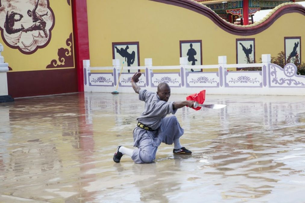 Shaolin Temple in Zambia holds ceremony to mark Chinese New Year