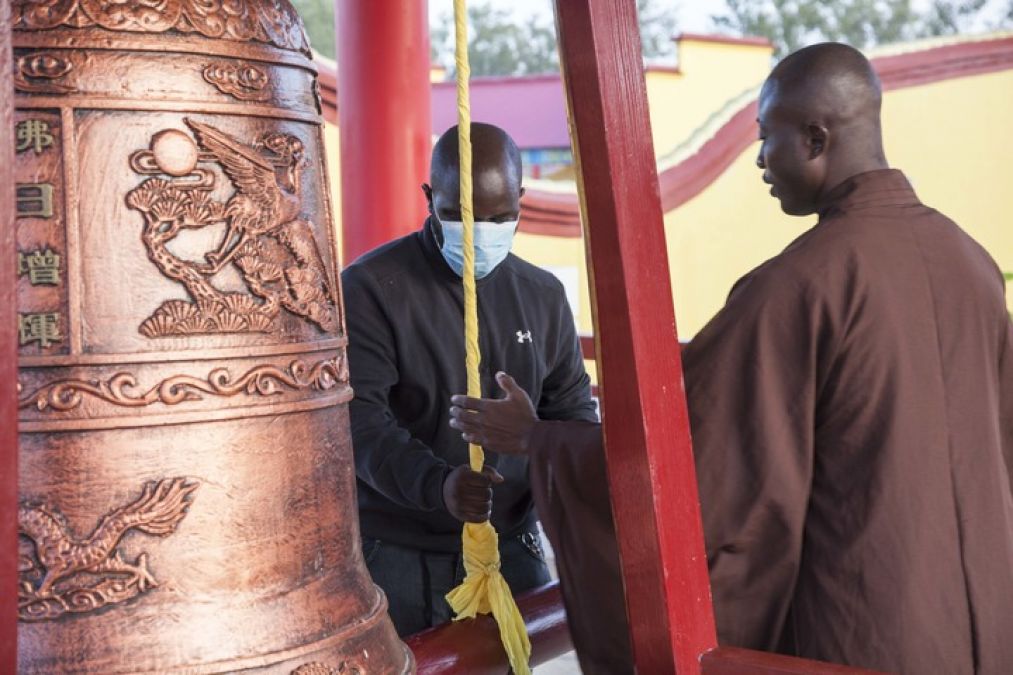 Shaolin Temple in Zambia holds ceremony to mark Chinese New Year