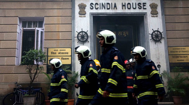 Fire breaks out at Scindia House in Ballard Estate, Mumbai