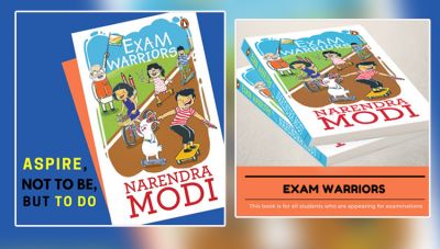'Exam Warriors', the first book written by Modi to release today